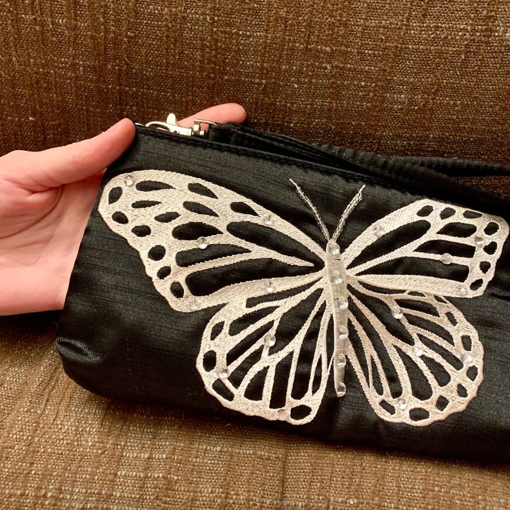 Butterfly Wristlet